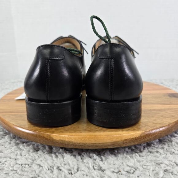 Salvatore Ferragamo Mens 10.5B Lavorazione Originale Black Split Toe Dress Shoe main image 13